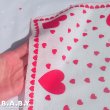 画像4: Valentine Cotton Hanky / Circle Heart (4)