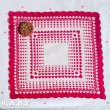 画像2: Valentine Cotton Hanky /  Square Full Heart (2)