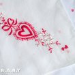 画像3: Valentine Cotton Hanky / Heart Point (3)