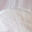 画像6: Large Doll Hat Bonnet With Lace Ruffles & Flowers (6)