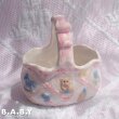 画像1: Baby Parade Pink Ceramic Basket (1)