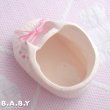 画像7: Frill Pink Baby Bootie Planter (7)