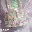 画像4: Happy Birthday Snow Globe photo Frame (4)