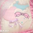 画像2: Handmade Heart Lace Ruffle Pillow (2)