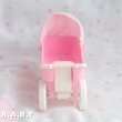 画像2: Barbie Kelly Doll Tiny Steps Pink Baby Buggy Carriage Stroller (2)