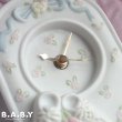 画像3: Rose & Baby Shoes Ceramic Clock (3)