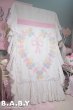 画像1: Pastel Heart Bed Cover (1)