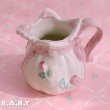 画像4: Battenburg Lace Rosebud Tea set (4)