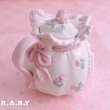 画像13: Battenburg Lace Rosebud Tea set (13)