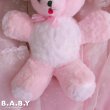 画像4: Character Novelty Antique Pink Teddy Bear (4)