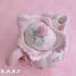 画像15: Battenburg Lace Rosebud Tea set (15)