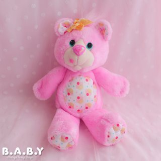 ヴィンテージ カーターズ パステル くま ぬいぐるみ ラトル ファンシートイ ファンシートイ 80's/90'sTOY - B.A.B.Y ~ Cleaning & Vintage