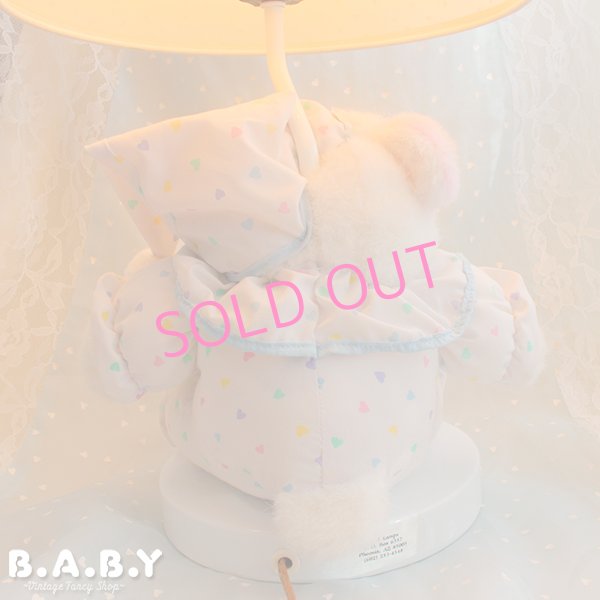 画像4: Heart Party Pajama Bear Table Lamp (4)