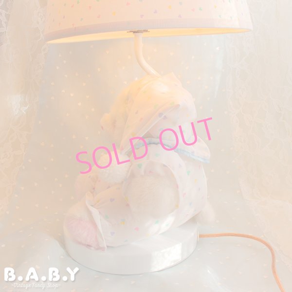 画像5: Heart Party Pajama Bear Table Lamp (5)