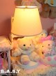画像24: Heart Party Pajama Bear Table Lamp (24)