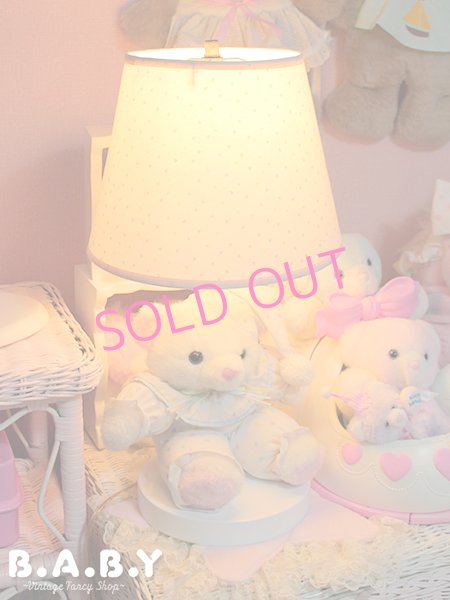 画像24: Heart Party Pajama Bear Table Lamp (24)