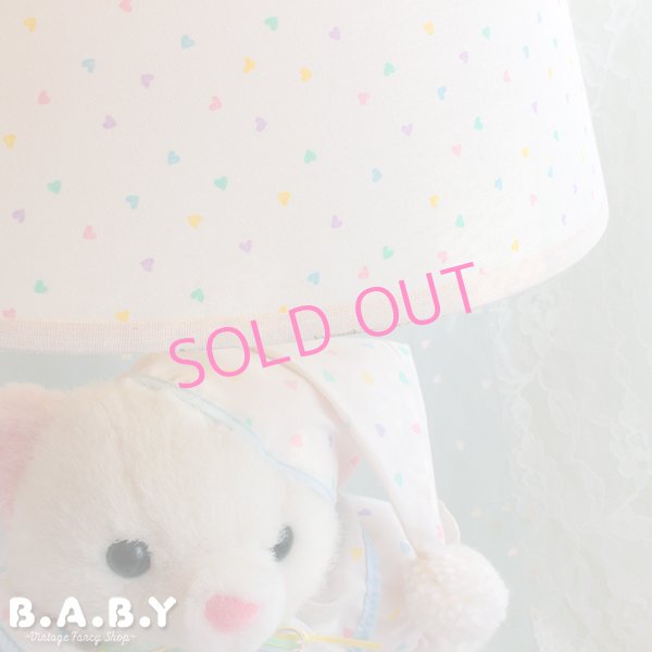画像15: Heart Party Pajama Bear Table Lamp (15)