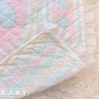 画像3: That's Our Baby Pastel Bear Quilt Blanket (3)