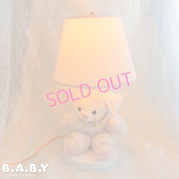 画像1: Heart Party Pajama Bear Table Lamp (1)