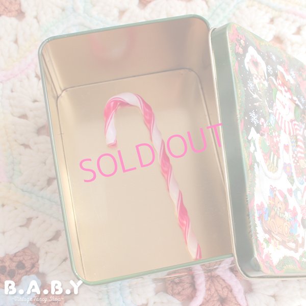 画像3: Snowman Rectangle Tin Box (3)