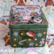 画像6: Snowman Rectangle Tin Box (6)